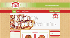 Desktop Screenshot of pizzaphone.be